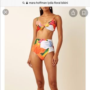 NWT! Mara Hoffman Lydia Floral Bikini